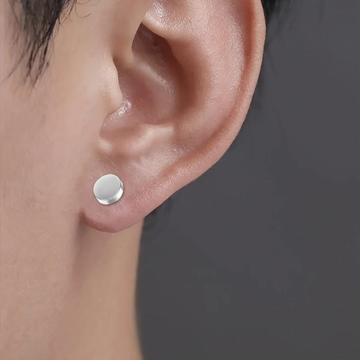 Crystal Magnetic Clip-On Earrings