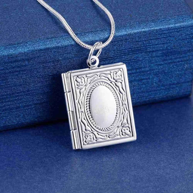 925 Sterling Silver Heart Pendant Necklace