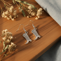  Goddess Copper Western Cowboy Boot Dangle Earrings – boho style, 3 color options
